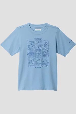 Columbia Valley Creek Short Sleeve Graphic Kids T-Shirt