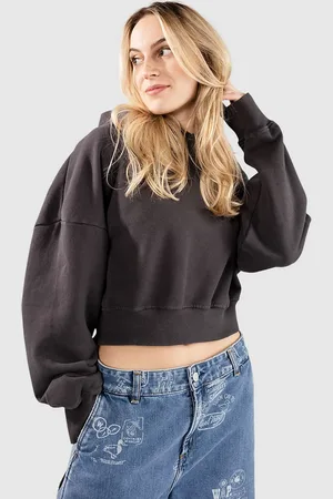 Shaka Garment Dye Cropped Hoodie