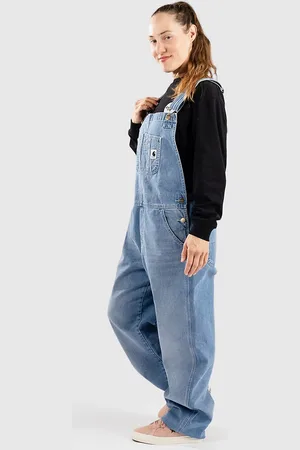 Carhartt Bib Overall Straight Jeans Latzhose