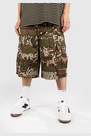 Empyre Ultra Loose Graf Camo Cargo Shorts