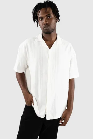 Denim Project Textured Cuban Hemd