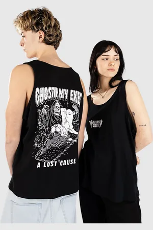 A Lost Cause Ghostin V2 Tank Top