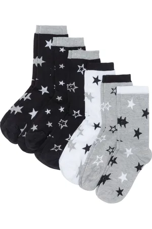 bonprix Damen Socken mit Bio-Baumwolle (6er Pack)