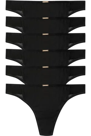 bonprix Feel Comfort String Mikrofaser (6er Pack)