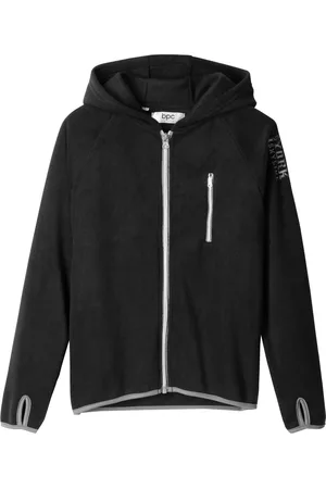 bonprix Fleecejacke mit Kontrastdetails