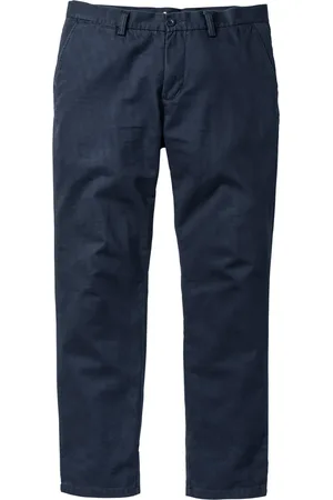 bonprix Regular Fit Chinohose aus reiner Baumwolle, Straight