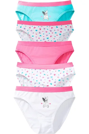 bonprix Slip mit Bio-Baumwolle (5er Pack)
