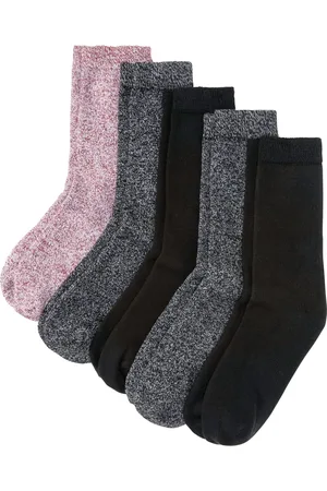 bonprix Thermo Frottee Socken mit Bio-Baumwolle (5er Pack)