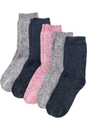 bonprix Thermo Frottee Socken mit Bio-Baumwolle (5er Pack)