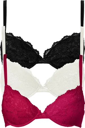 bonprix Push up BH mit Bügel (3er Pack)