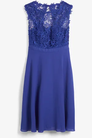 bonprix Minikleid mit Spitze
