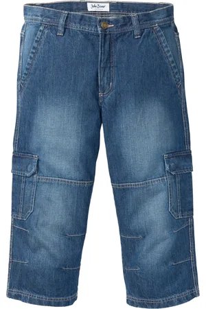 bonprix Regular Fit 3/4 Cargojeans, Straight