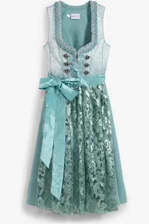 bonprix Dirndl mit Pailletten Schürze (2-tlg.Set)