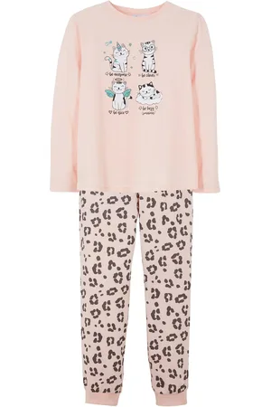 bonprix Pyjama (2-tlg. Set) mit Bio-Baumwolle