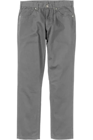 bonprix Regular Fit Twillhose aus reiner Baumwolle, Straight