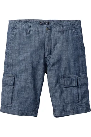 bonprix Loose Fit Cargo-Bermuda aus reiner Baumwolle