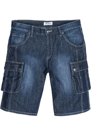 bonprix Cargo-Jeans-Bermuda Regular Fit