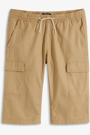 bonprix Regular Fit Cargo-Bermuda mit Leinen