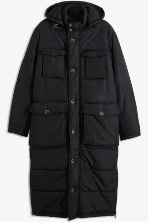 bonprix Long-Parka mit abnehmbarer Kapuze