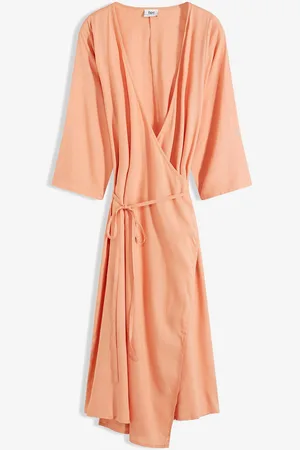 bonprix Midi-Kleid aus fließender Viskose