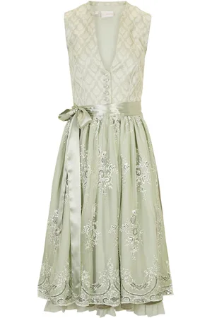 bonprix Dirndl mit Jacquard und Stickerei (2-tlg.Set)