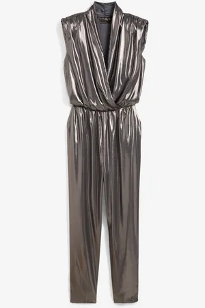 bonprix Jumpsuit mit Glanzdruck