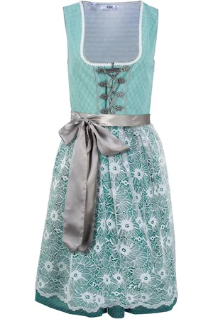 bonprix Dirndl mit Spitzenschürze, knieumspielend (2-tlg. Set)