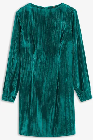 bonprix Minikleid aus Samt