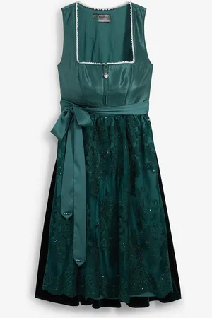 bonprix Dirndl mit bestickter Schürze (2-tlg. Set)