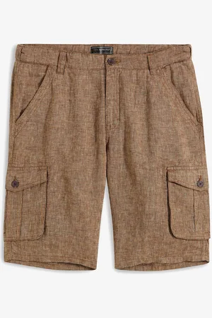 bonprix Leinen - Cargo-Bermuda