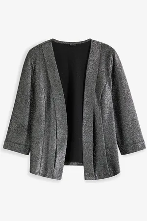 bonprix Jersey-Blazer mit Glitzer