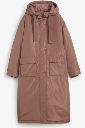 bonprix Wattierter Parka in A-Form