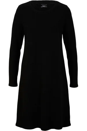 bonprix Strickkleid mit recycelter Baumwolle