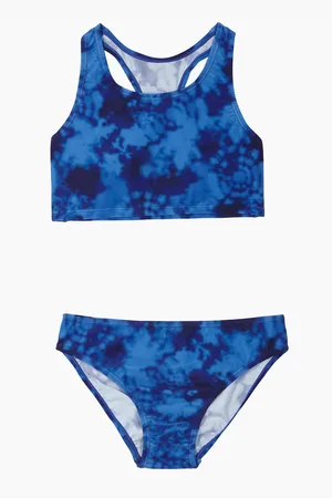 bonprix Mädchen Batik-Bikini (2-tlg.Set)