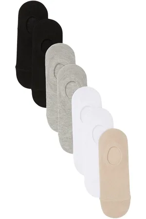 bonprix Füßlinge mit Bio-Baumwolle und Silikonstreifen (7er Pack)