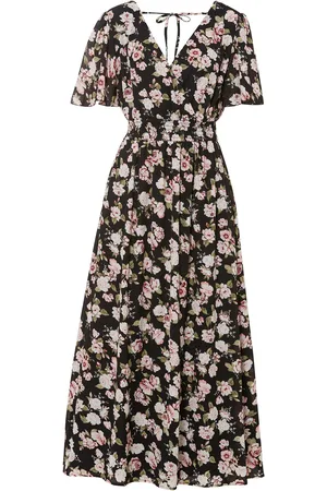 bonprix Maxikleid mit Blüten-Print
