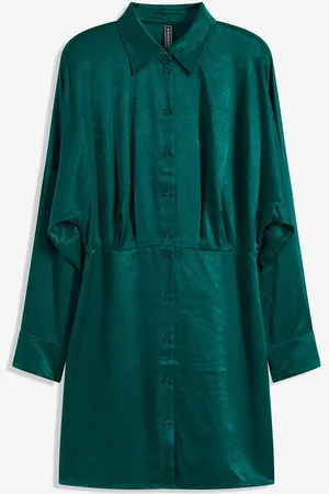 bonprix Minikleid aus Satin