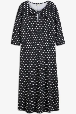 bonprix Midikleid aus softem Scuba