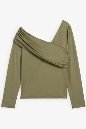 bonprix Langarmshirt mit Raffung