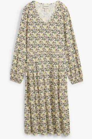bonprix Baumwoll-Jerseykleid, Midilänge