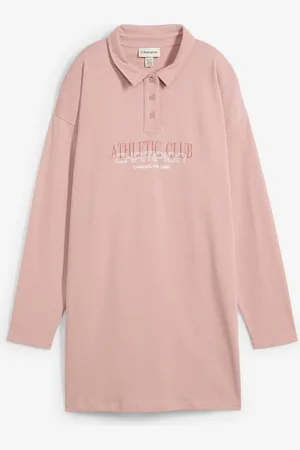 bonprix Sweatkleid aus reiner Baumwolle