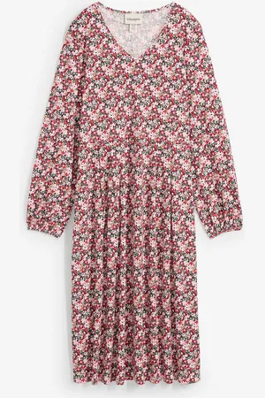 bonprix Baumwoll-Jerseykleid, Midilänge