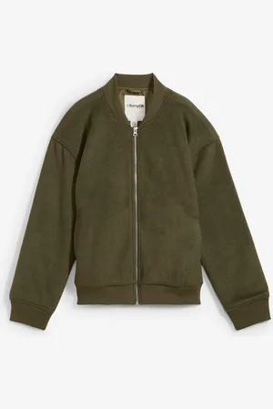 bonprix Blouson, Wollimitat