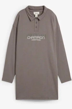 bonprix Sweatkleid aus reiner Baumwolle