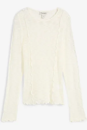 bonprix Strickshirt mit Strukturmuster