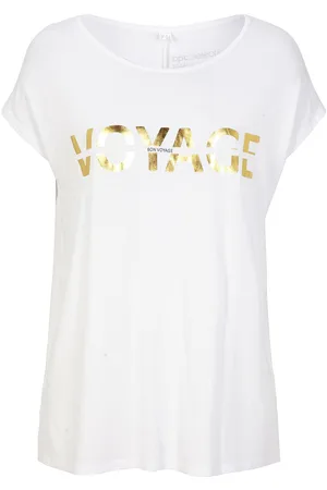 bonprix Longshirt mit Metallic Druck