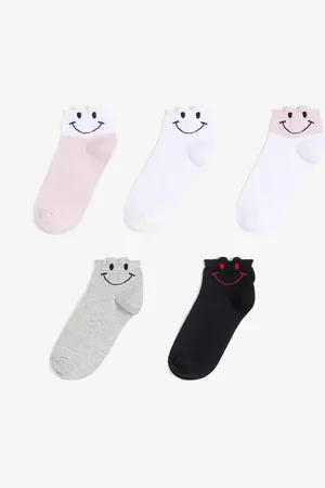 bonprix Kurzsocken mit Bio-Baumwolle (5er Pack)