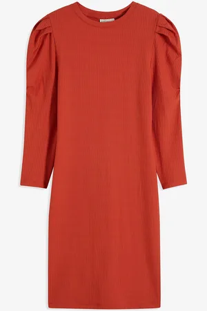 bonprix Geripptes Jerseykleid