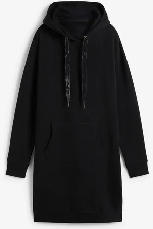 bonprix Sweatkleid aus reiner Baumwolle