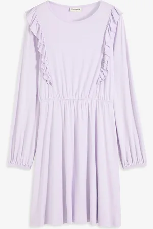 bonprix Jerseykleid mit Volants